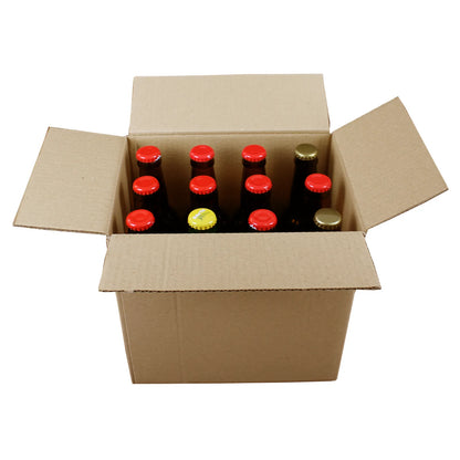 Carton manutention Amsterdam 12 bières 33cl (type long neck)