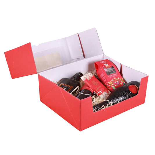 Coffret Rosario carton vitrine 38x30x14cm