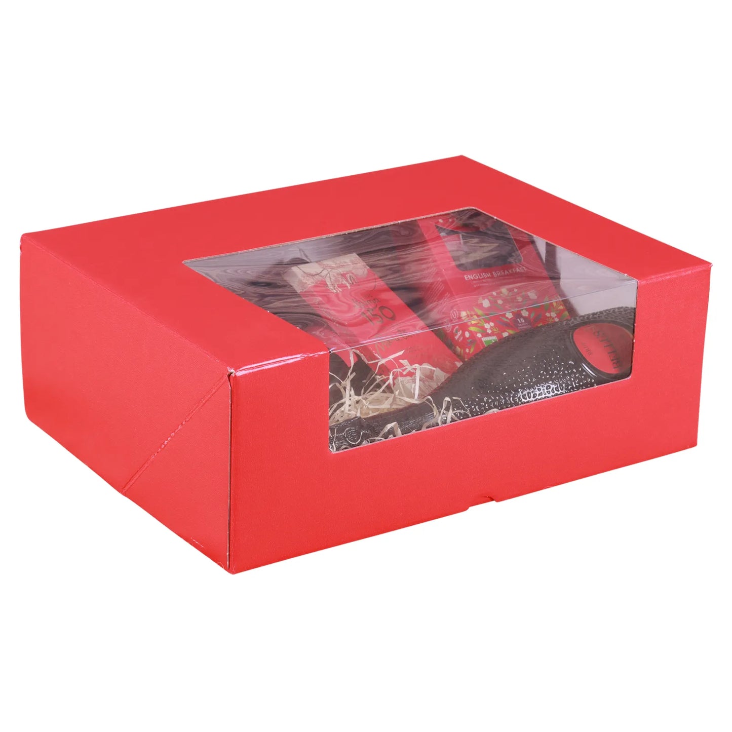 Coffret Rosario carton vitrine 38x30x14cm