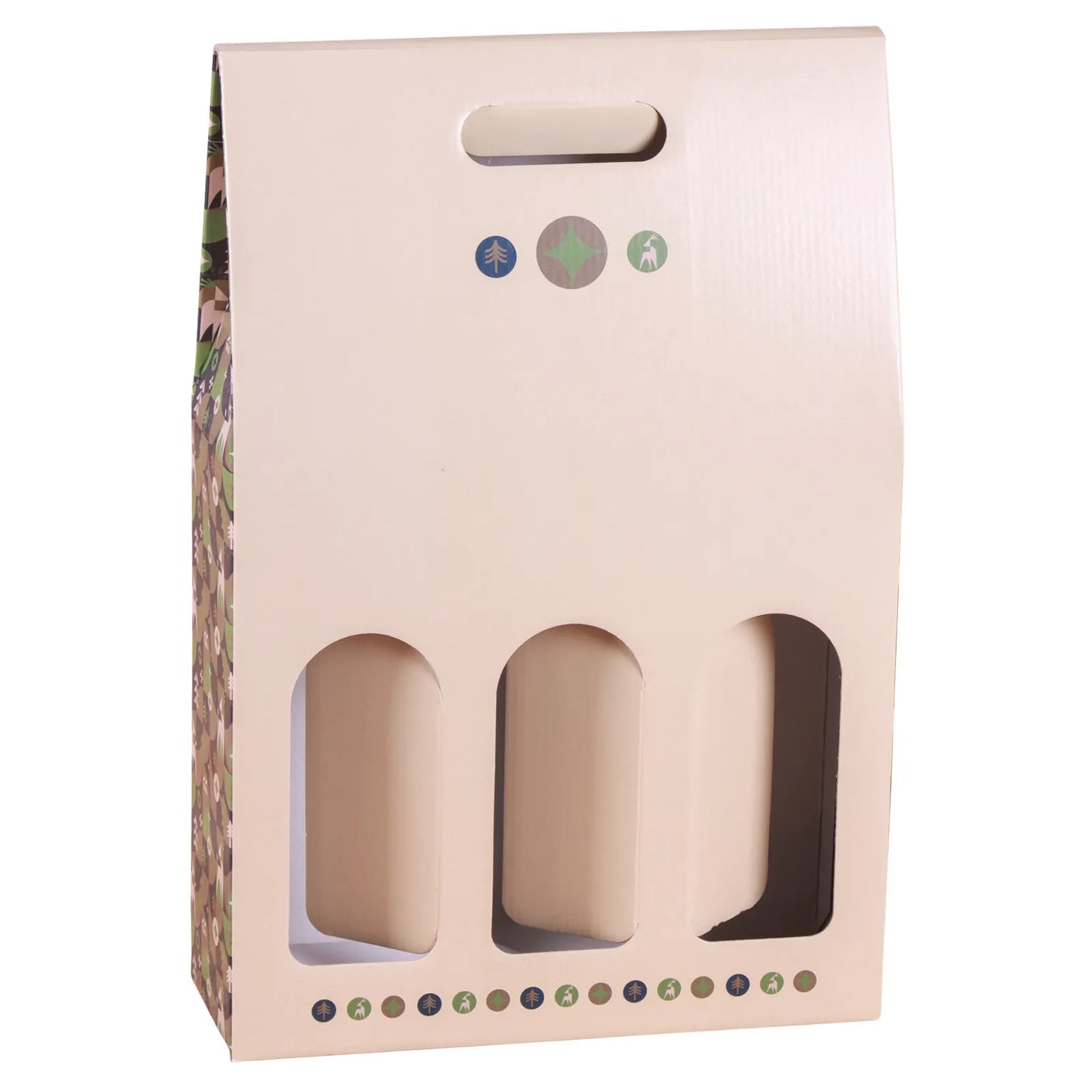 Valisette Ravenne carton 3 bouteilles