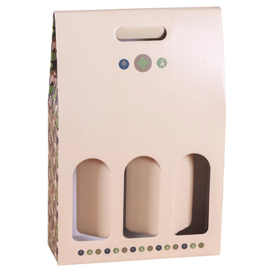 Valisette Ravenne carton 3 bouteilles