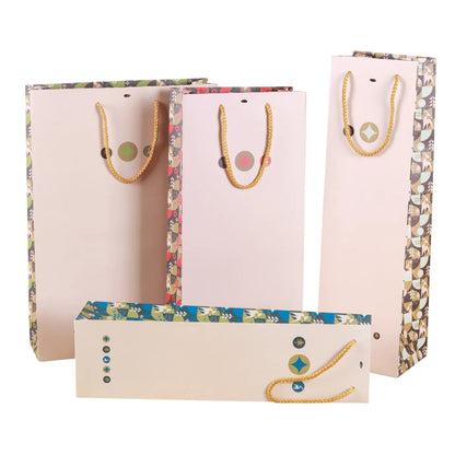 Sac Ravenne papier 2 bouteilles