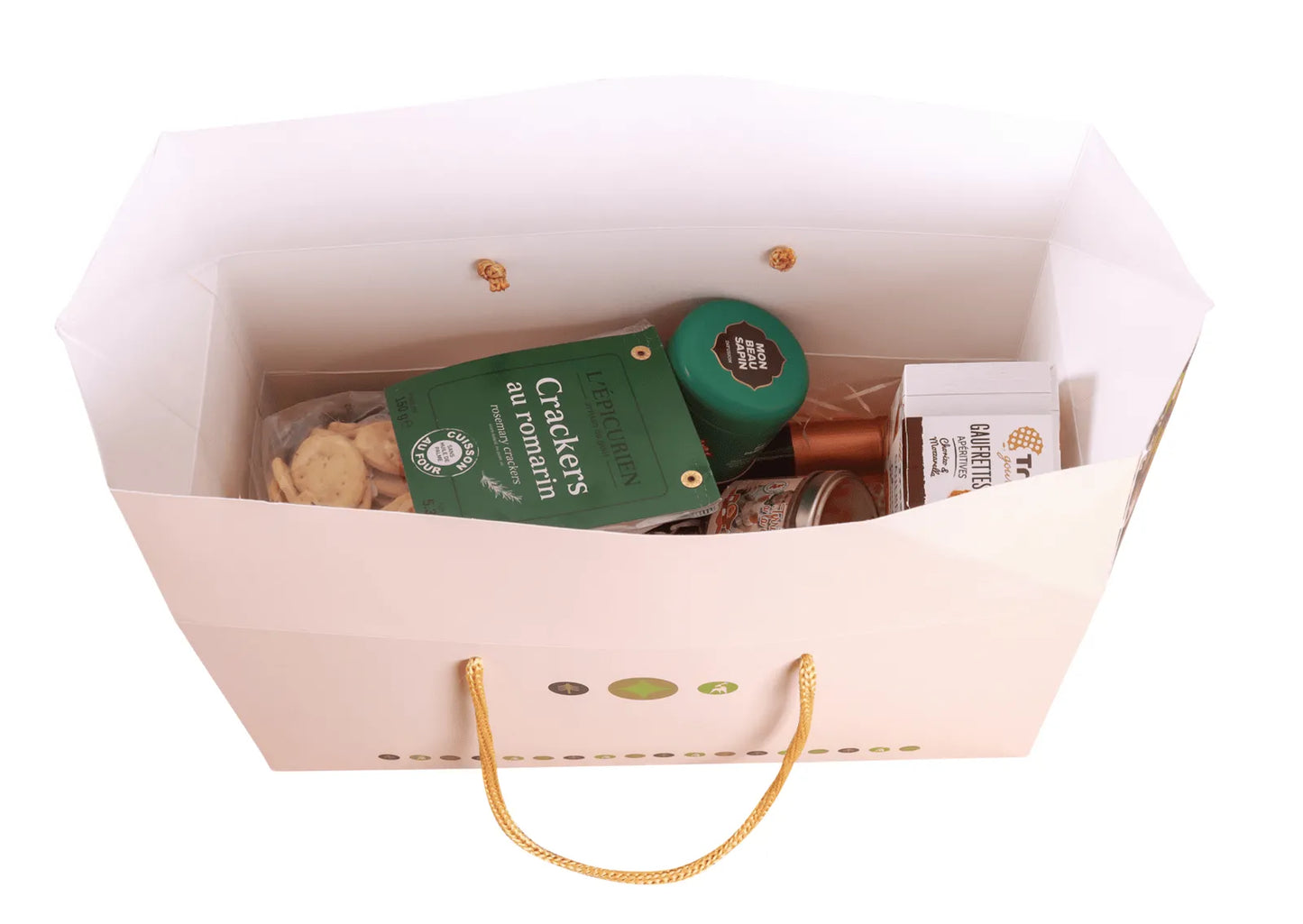 Sac Boxbag Ravenne papier 36x17x18cm