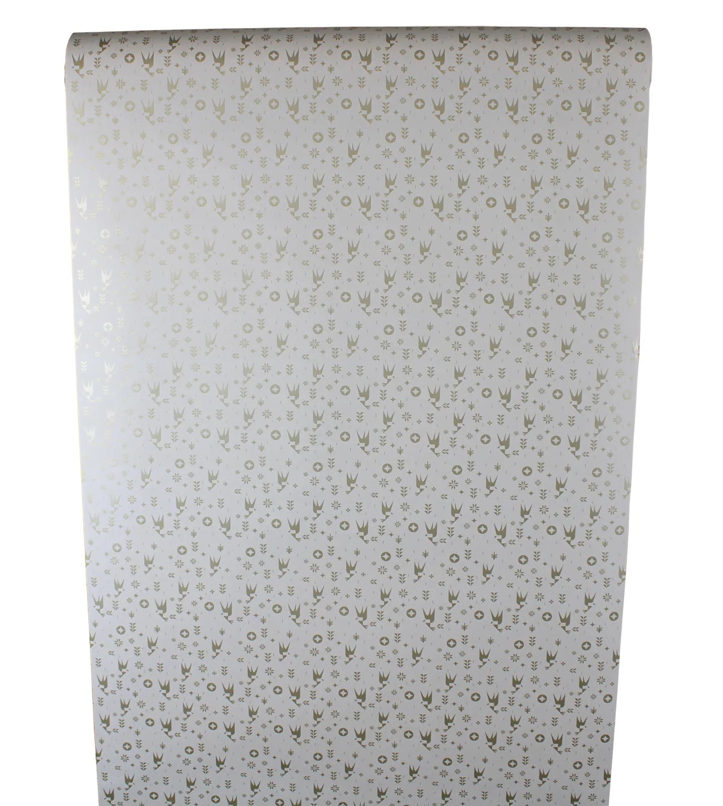 Papier cadeau Ravenne papier couché beige/or 0.70x100m