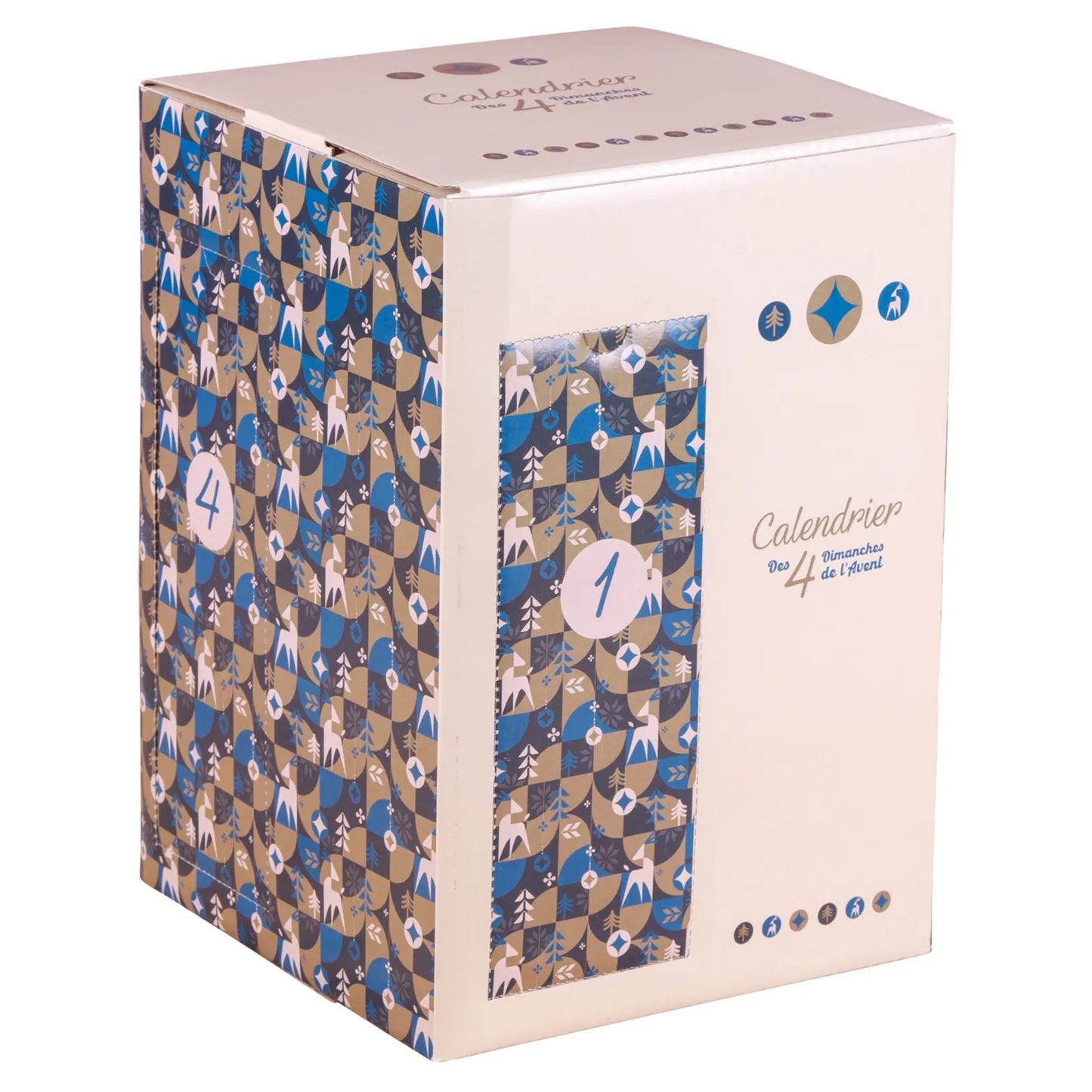 Caisse Calendrier des 4 dimanches de lavent Ravenne