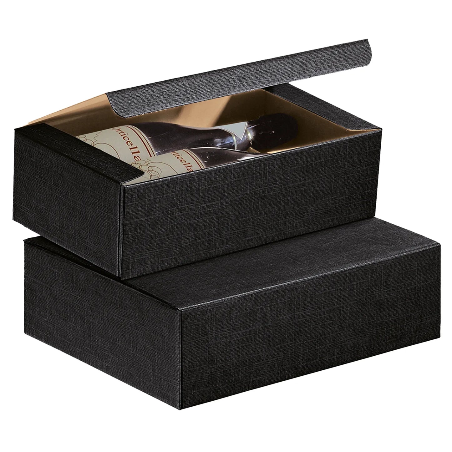 Coffret automatique Milan carton 3 bouteilles