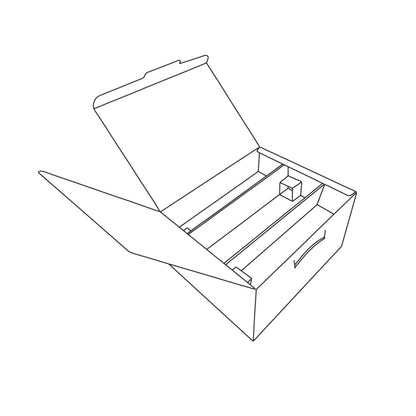 Coffret automatique Milan carton 6 bouteilles