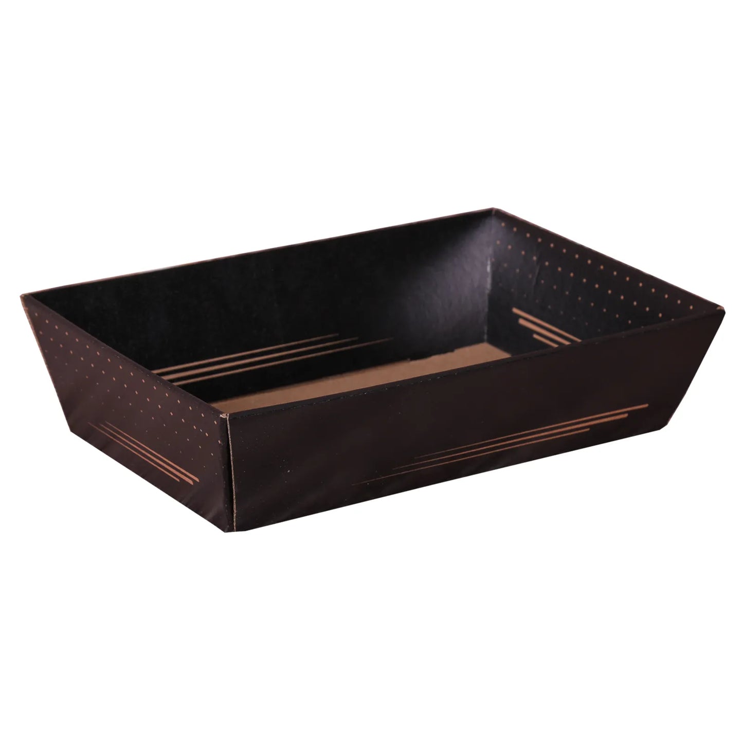 Porto cardboard basket 32.5x21x8cm