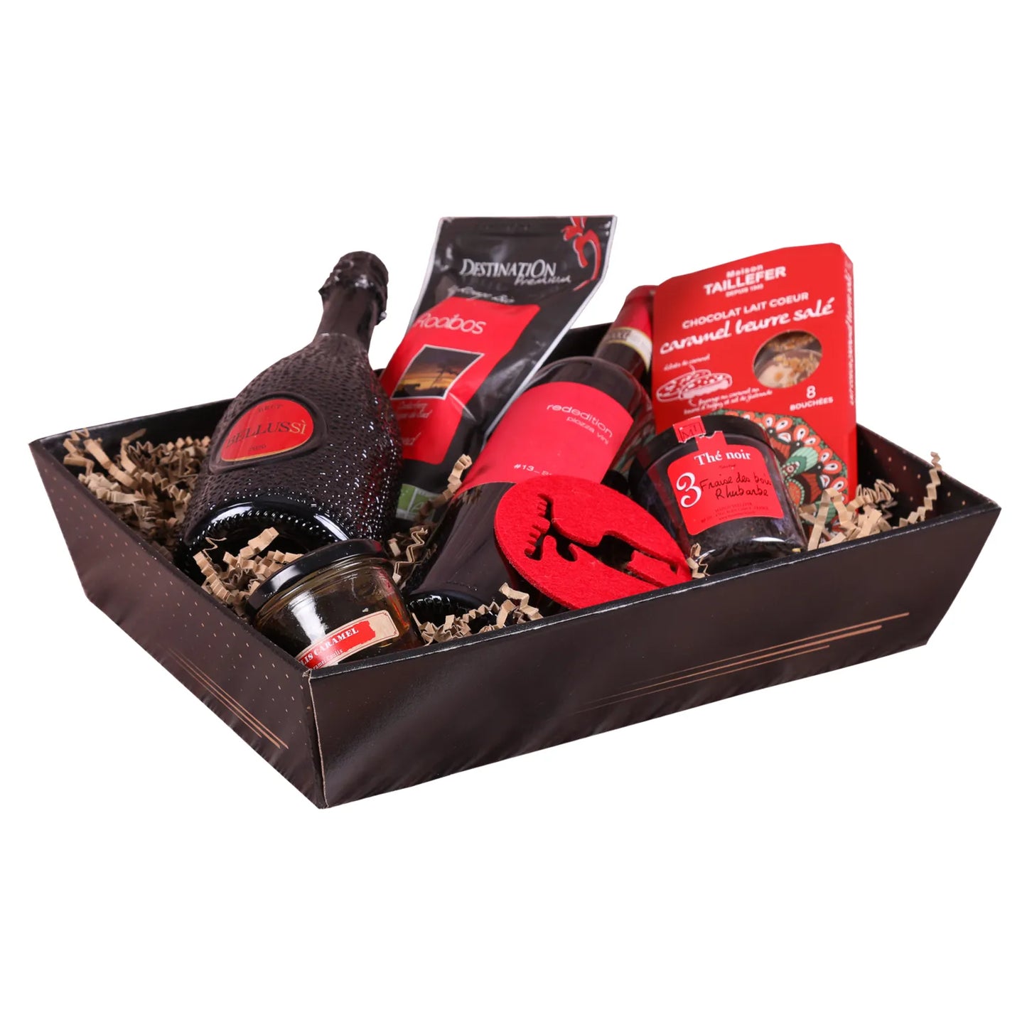 Porto cardboard basket 36.5x28x8cm