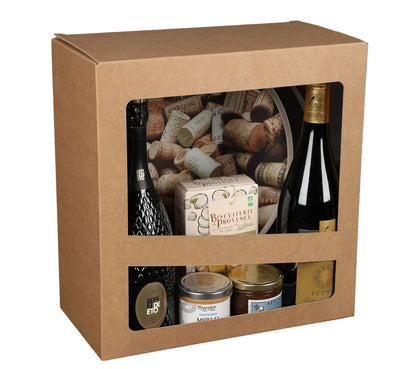 Viggo round metal tray - Corks