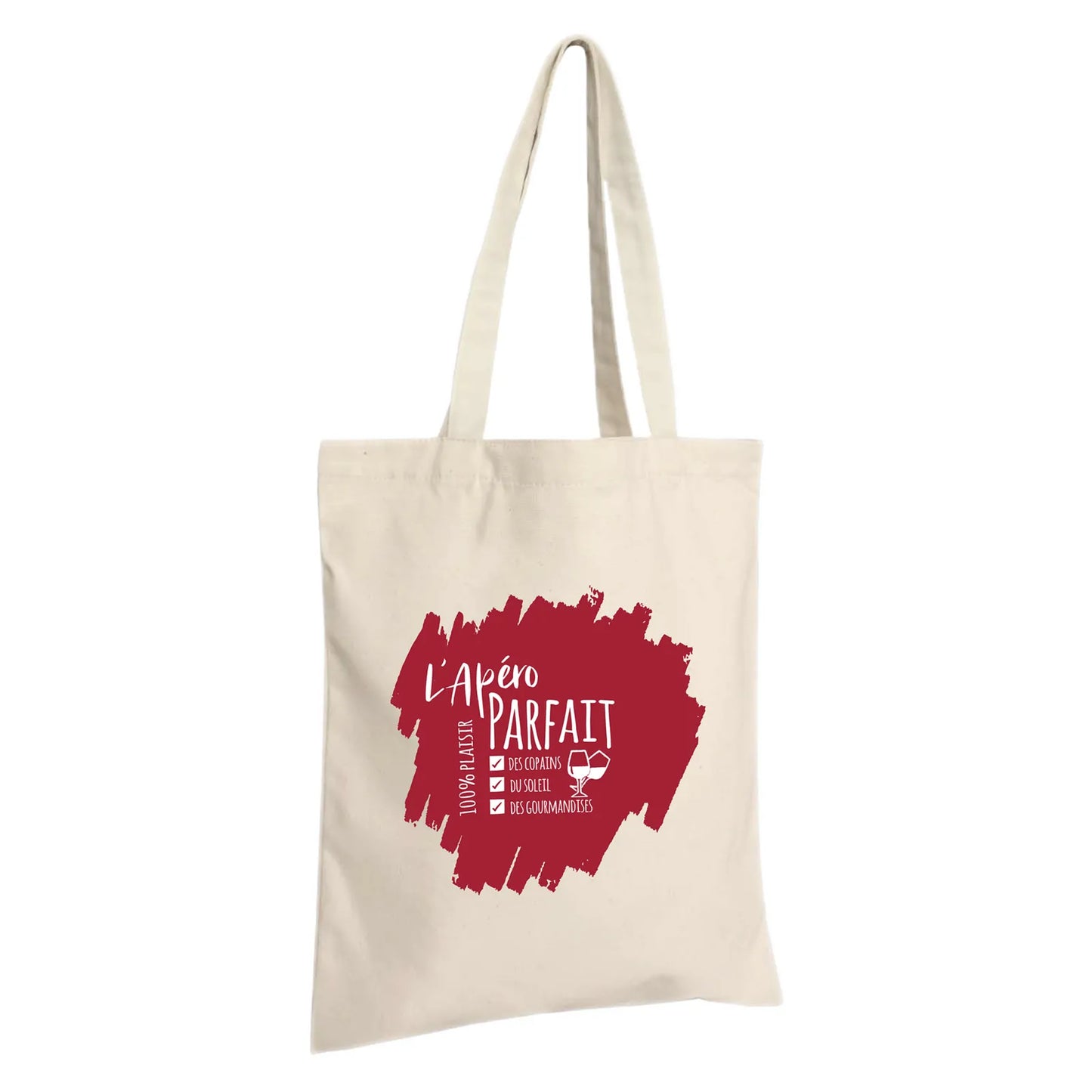 Chelsea tote bag in ecru cotton canvas - Perfect for aperitifs