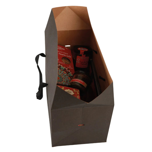 Sac Boxbag Chicago papier kraft 36x17x18cm