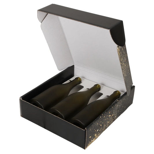 Coffret Petra carton 3 bouteilles