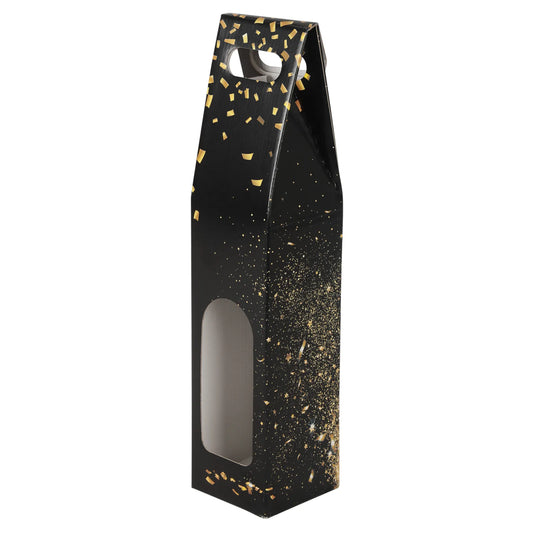 Petra cardboard suitcase, 1 bottle