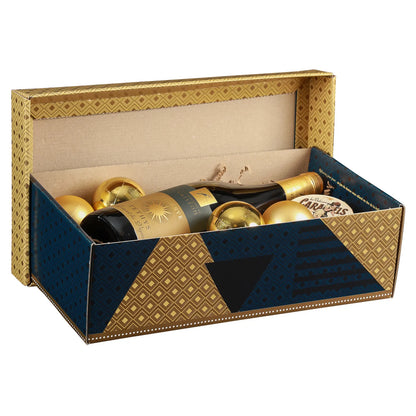 Boite couvercle Verona carton jeu de dames 33x18x10cm
