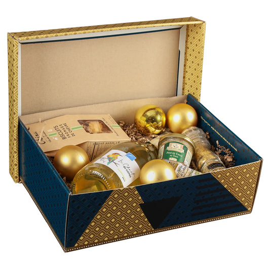 Boite couvercle Verona carton jeu de dames 33.5x25x11cm