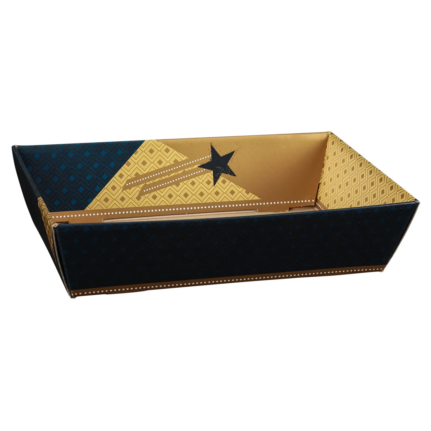 Verona cardboard basket 34x21x8cm