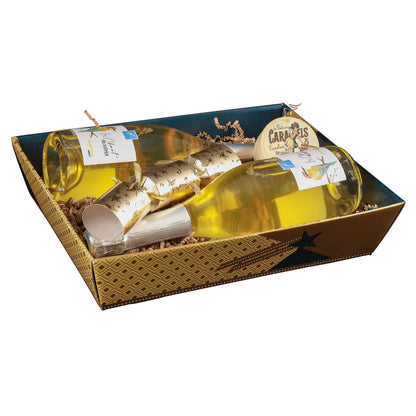 Verona cardboard basket 34x21x8cm