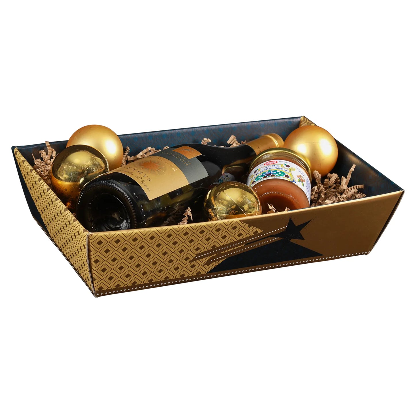 Verona cardboard basket 34x21x8cm