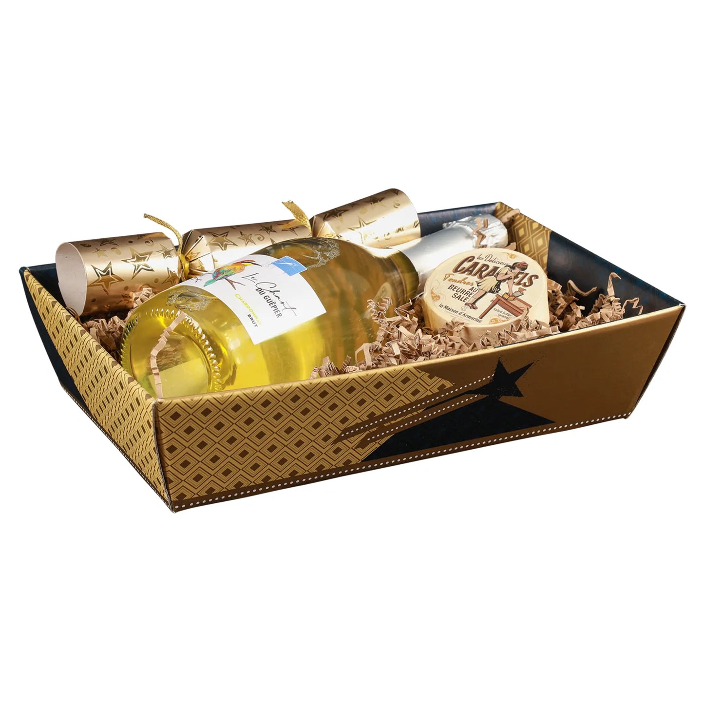 Verona cardboard basket 34x21x8cm