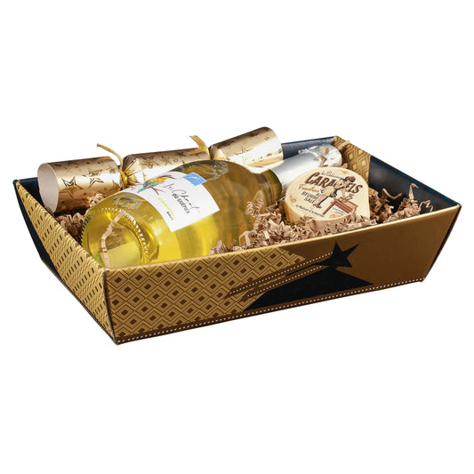 Corbeille Verona carton 34x21x8cm