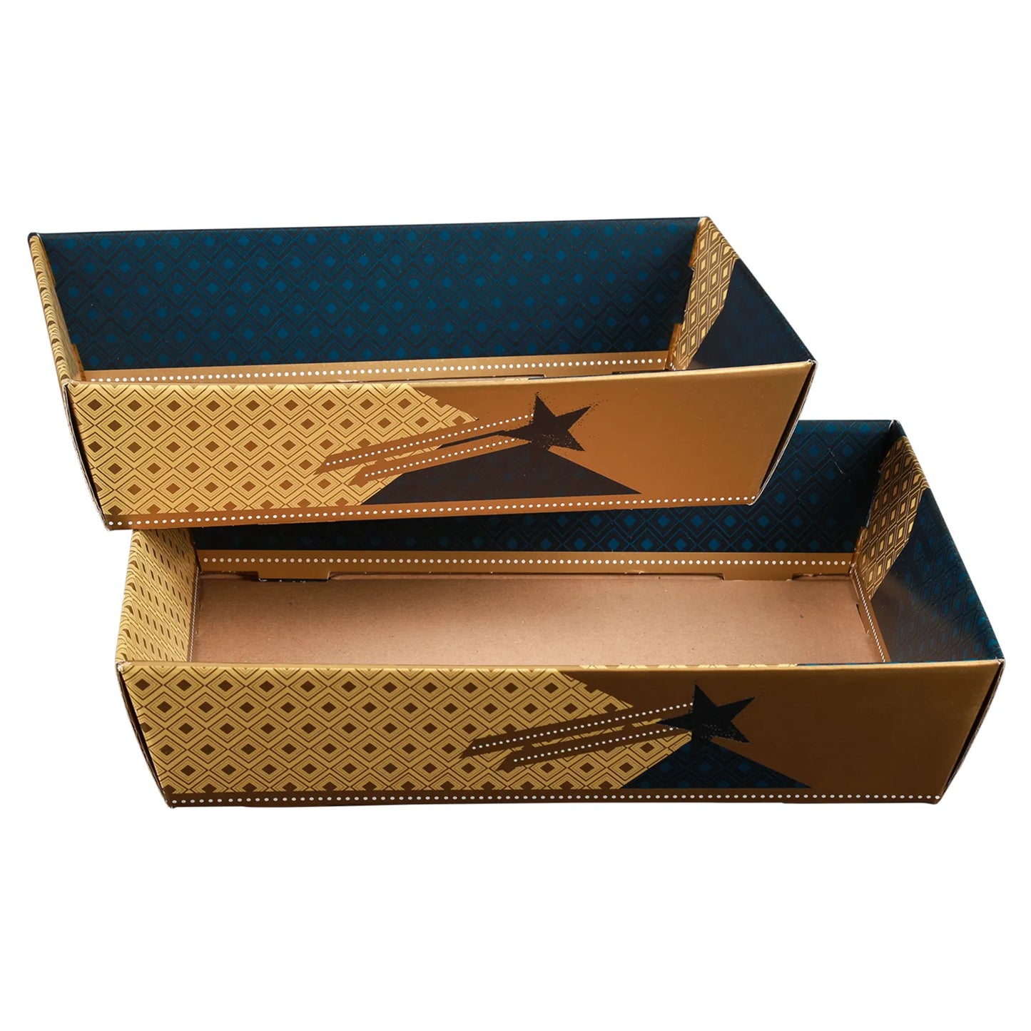 Verona cardboard basket 34x21x8cm