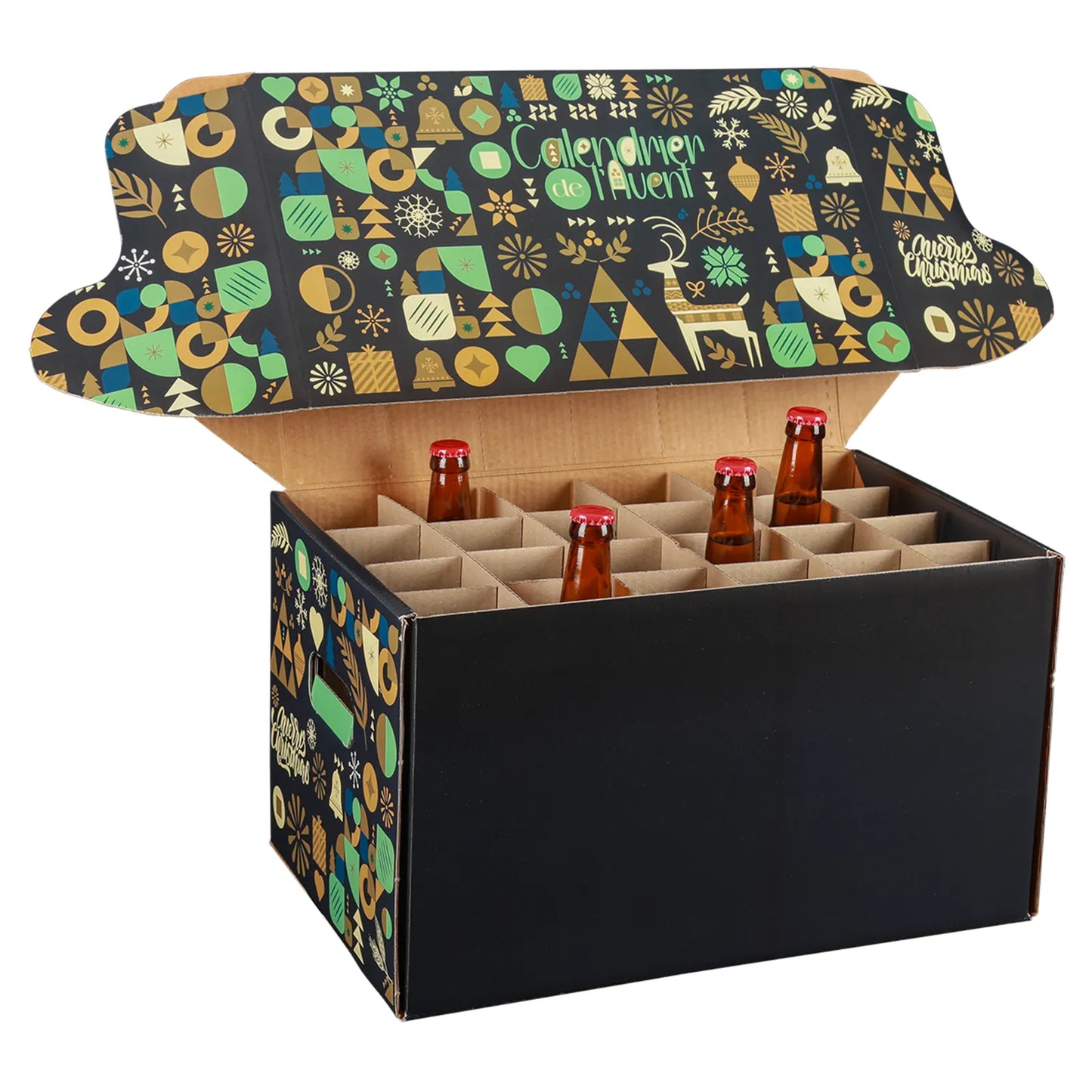 Caisse Calendrier de lavent Santa Ana 24 carton 24 bières