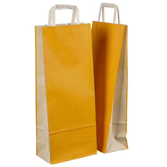 Granada paper bag decorated for 1 or 2 bottles