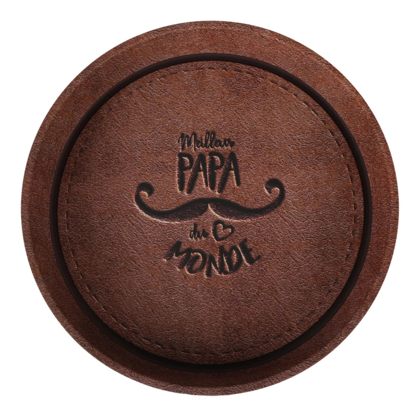 Viggo round metal tray - Dad