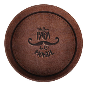 Viggo round metal tray - Dad