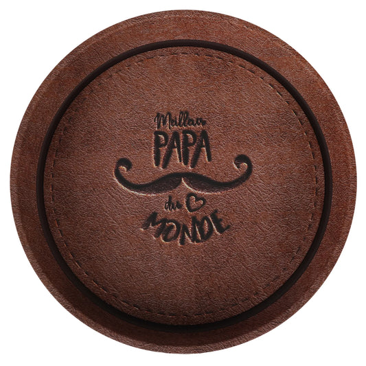 Plateau Viggo métal rond - Papa