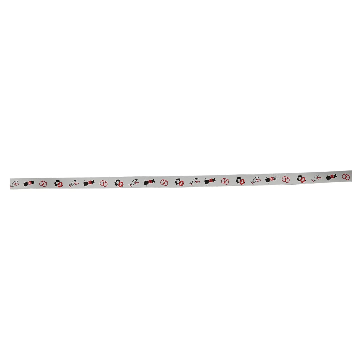 Smooth white satin ribbon - Alsace (10mm x 225m spool)