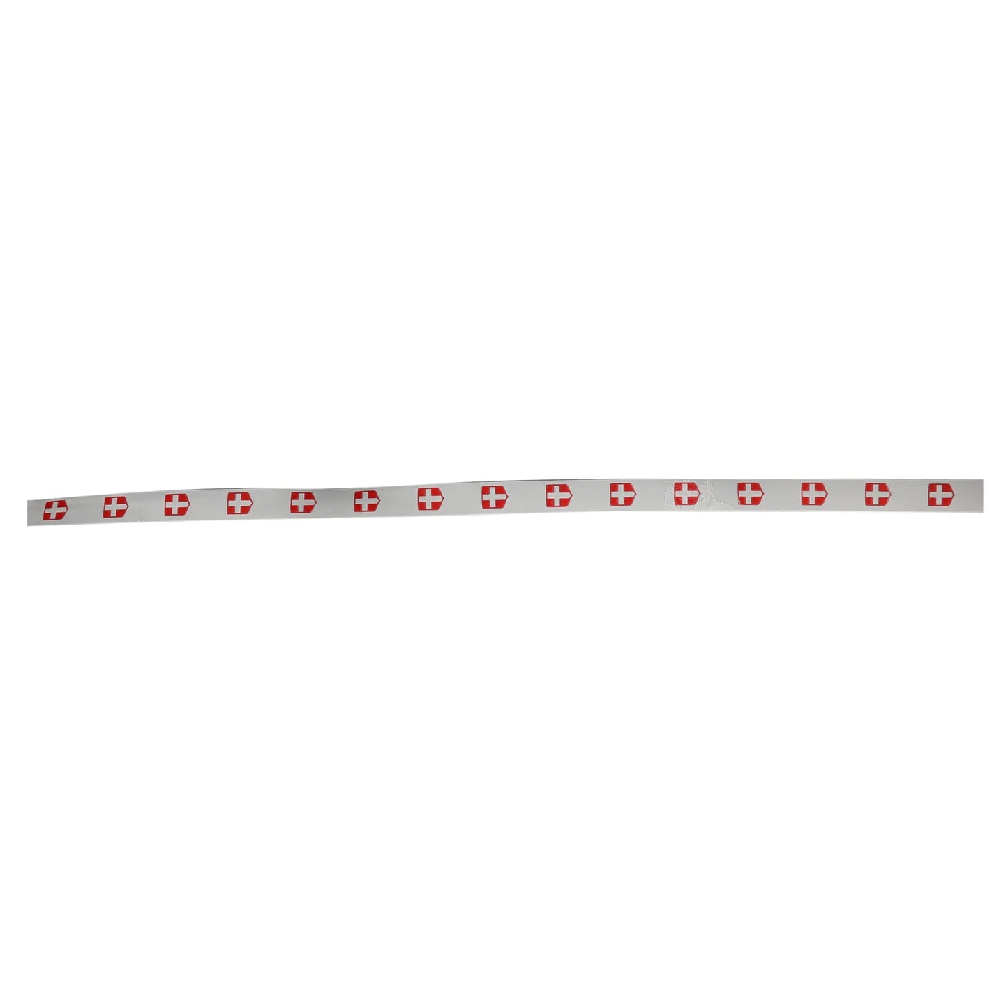 Smooth white satin ribbon - Savoy Cross (10mm x 225m spool)