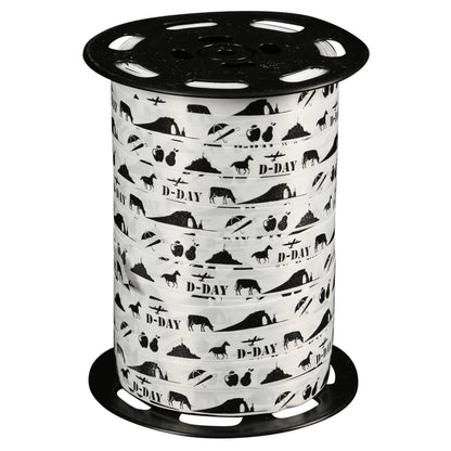 Smooth white satin ribbon - Normandy (10mm x 225m spool)
