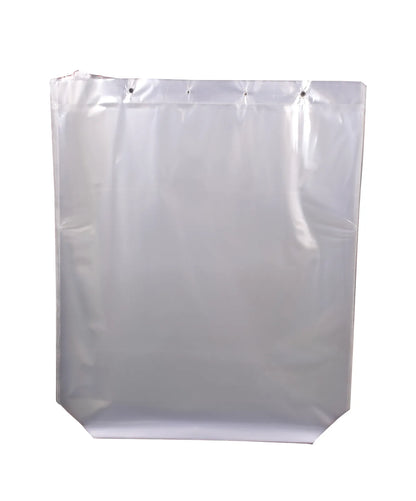 Clear polypropylene neutral pouch without gusset, 45x60cm
