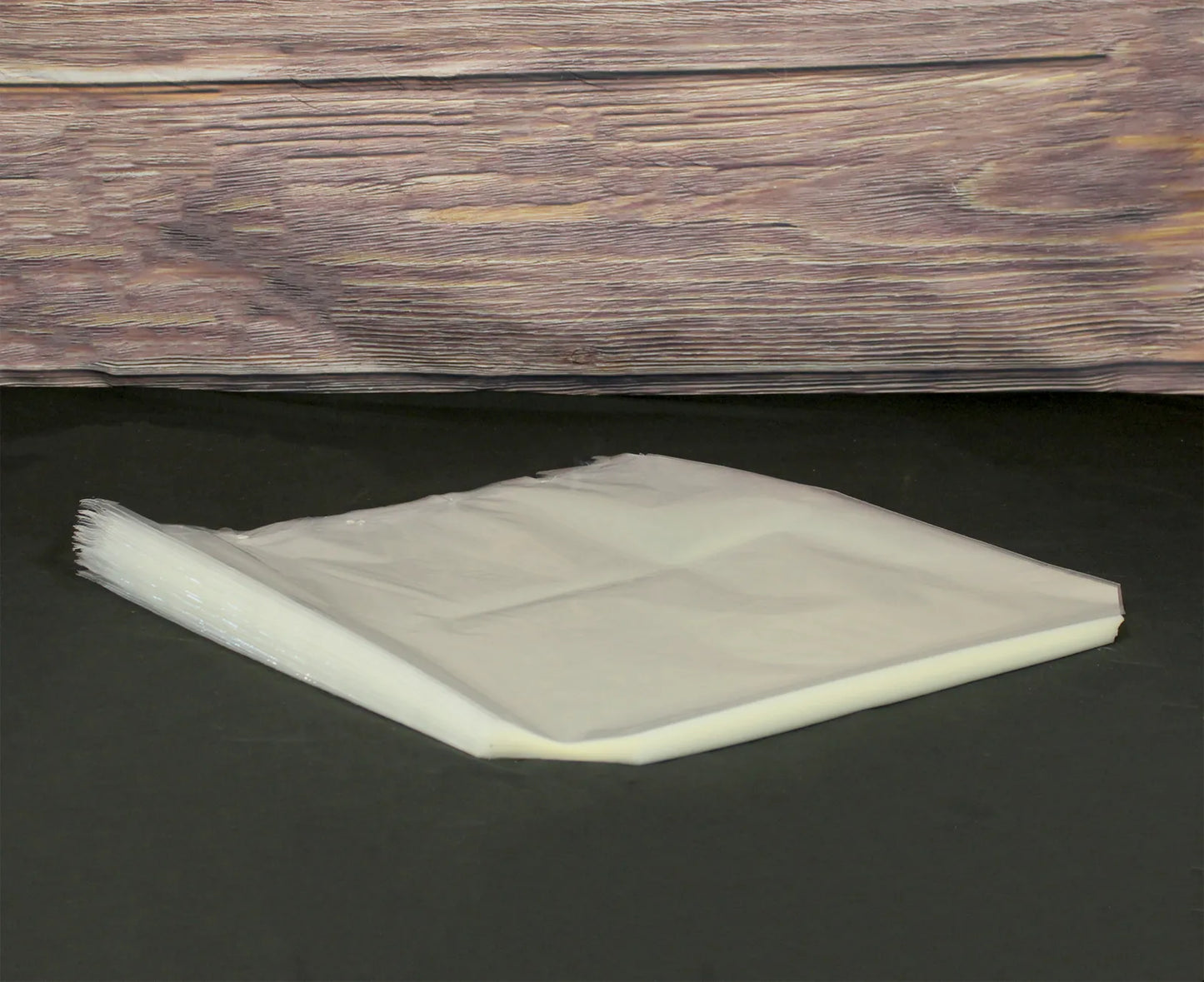 Clear polypropylene neutral pouch without gusset, 45x60cm