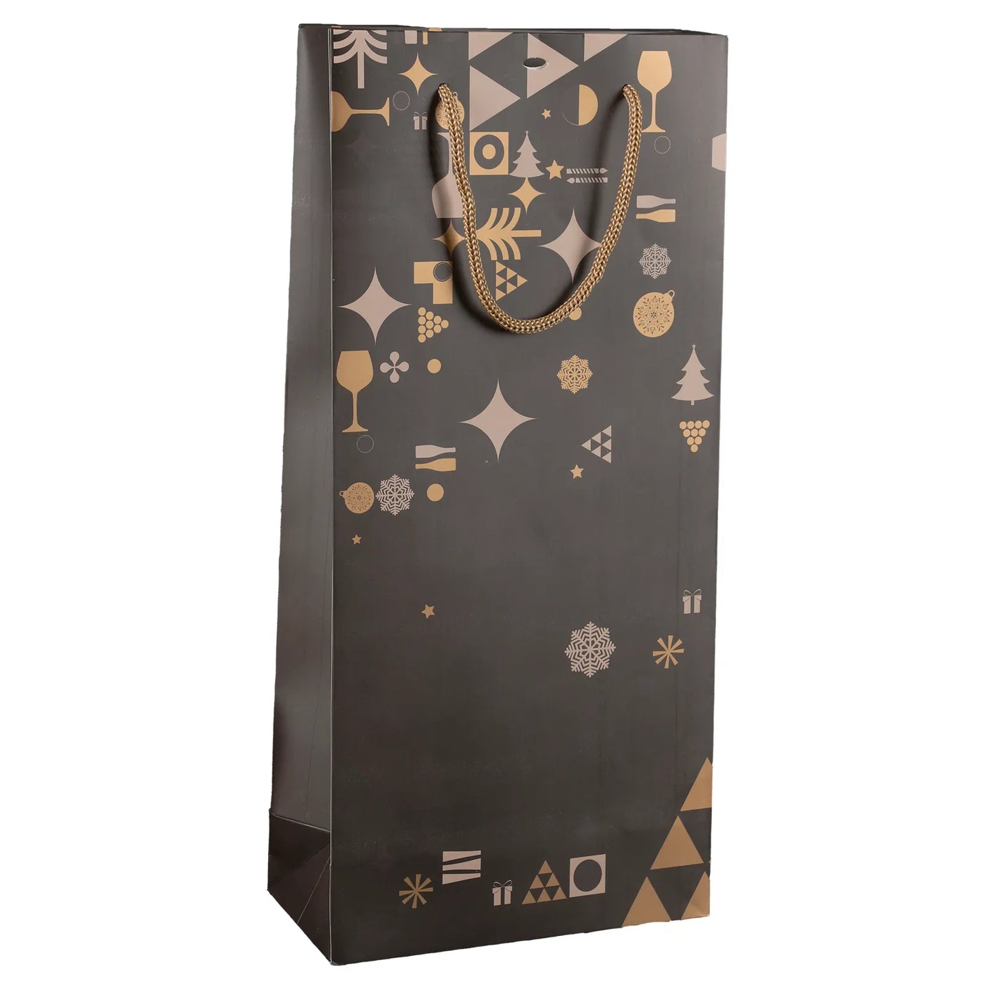 Sac Mokha papier 2 bouteilles