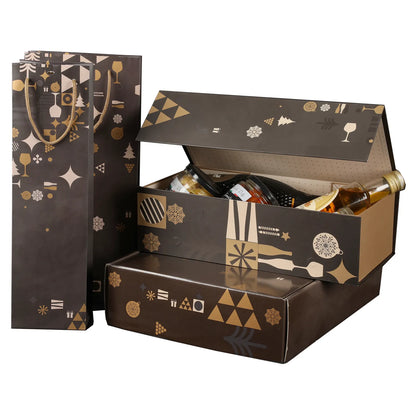 Sac Mokha papier 2 bouteilles