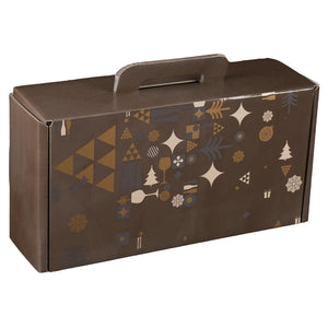 Valisette gourmande Mokha carton 34x18x10cm