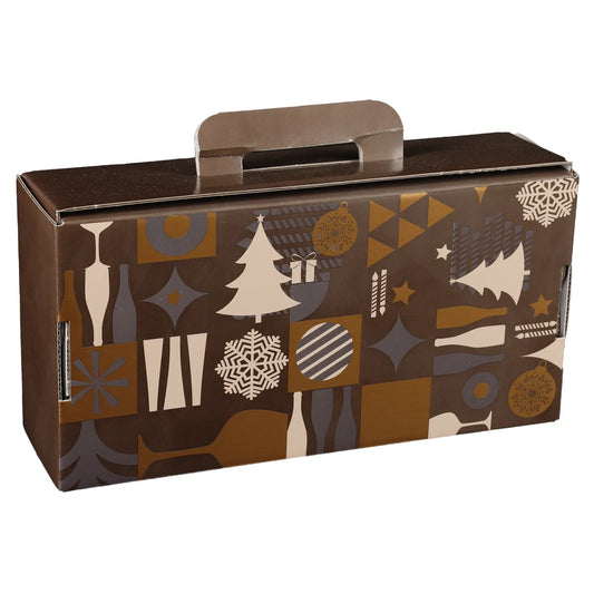 Valisette gourmande Mokha carton 34x18x10cm