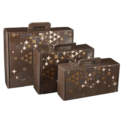 Valisette gourmande Mokha carton 42x35.5x12cm