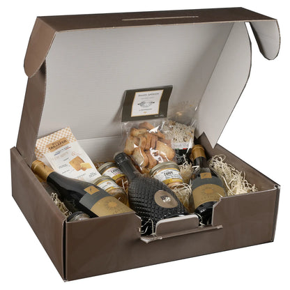 Valisette gourmande Mokha carton 42x35.5x12cm