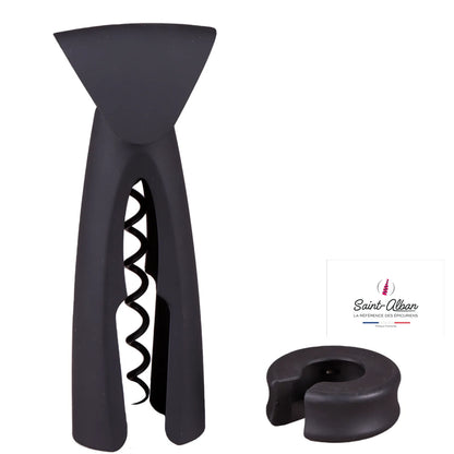 Set tire bouchon a vis découpe capsule Terrano finition soft touch Saint Alban