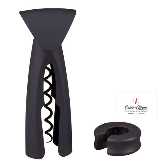 Set tire bouchon a vis découpe capsule Terrano finition soft touch Saint Alban