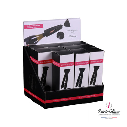 Set tire bouchon a vis découpe capsule Terrano finition soft touch Saint Alban