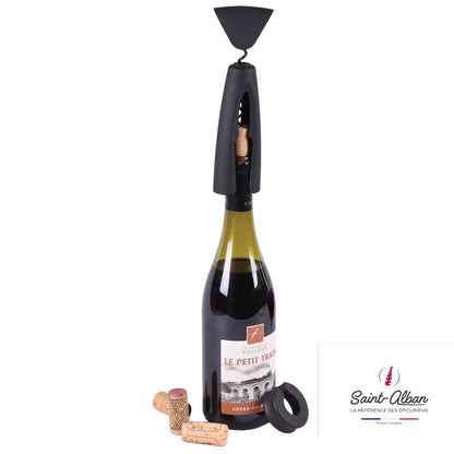 Set tire bouchon a vis découpe capsule Terrano finition soft touch Saint Alban