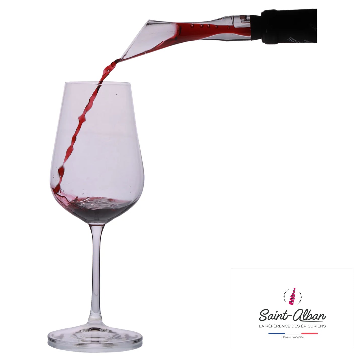 Aubin translucent pouring aerator Saint Alban