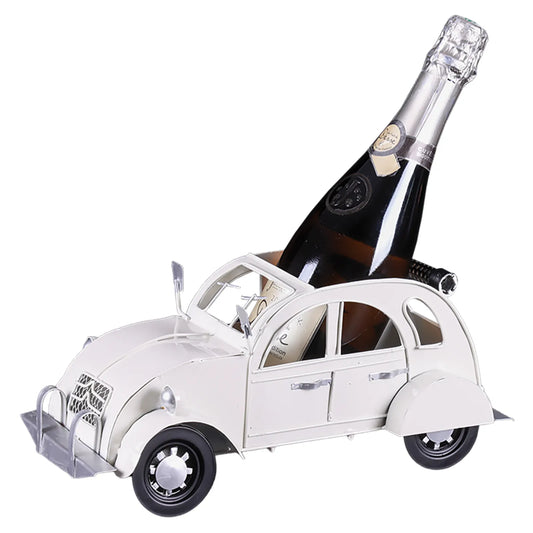 Felix beige metal bottle holder - 2CV
