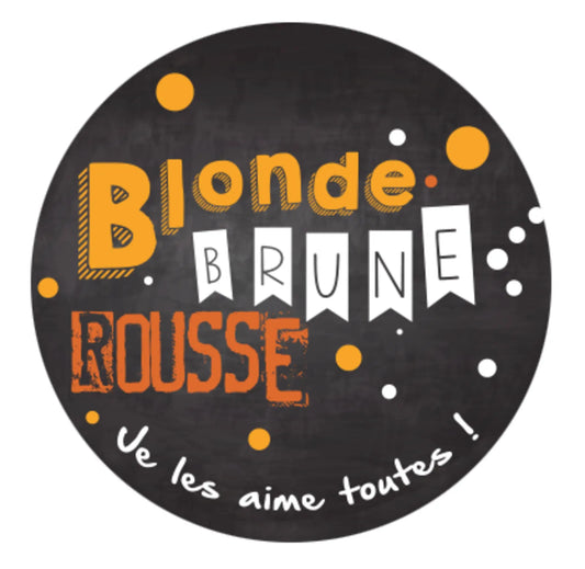 Ivo metal bottle opener keyring - Blonde, Brunette, Redhead...