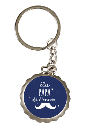 Ivo metal bottle opener keyring - Dad of the Year